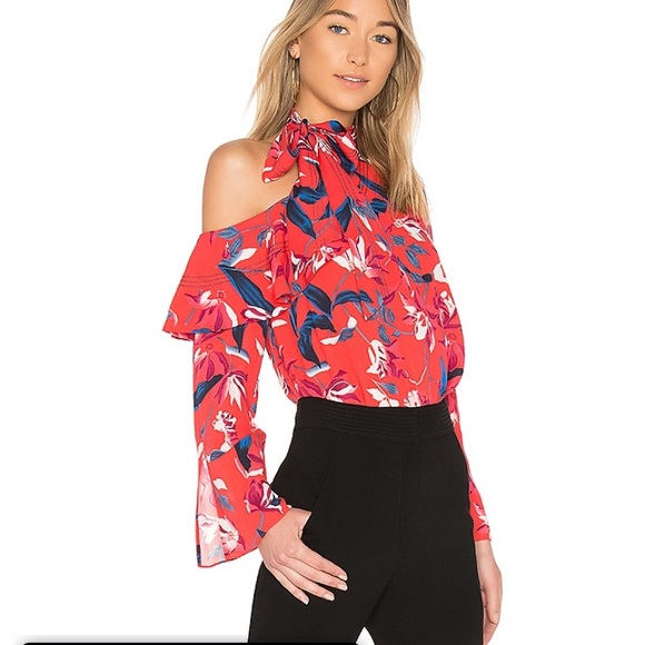 Tanya Taylor Tops - Tanya Taylor Jules tulip print blouse NWT Sz6